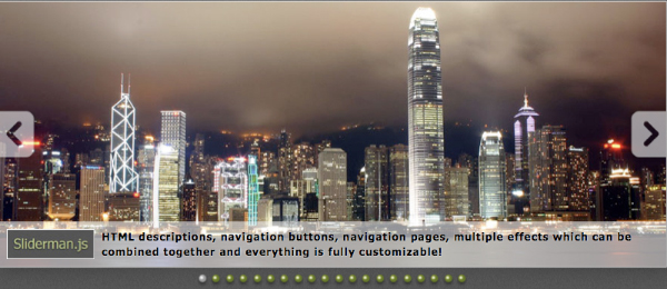sliderman 30 Powerfull Free jQuery Content Slider