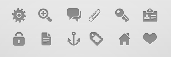 30 vector icon 10 Clean & Minimalist Icon Sets For Designer