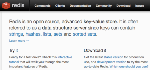 redis Redis   Open Source Advanced key value Store (NoSQL)