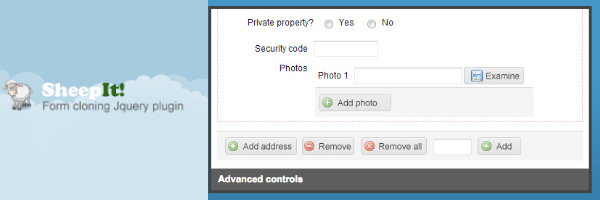 sheepit SheepIt   Clone Form Elements Dynamically With jQuery