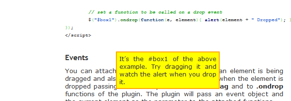 easydrag 22 Time Saving jQuery Development Plugins