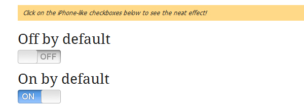 iphone checkboxes 30 All Time Greatest MooTools Plugins
