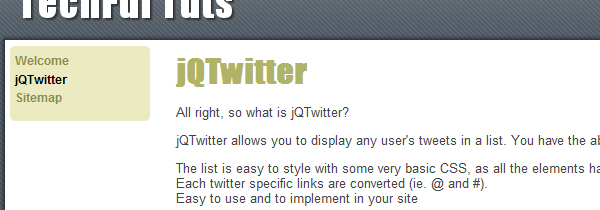 jqtwitter 22 Time Saving jQuery Development Plugins