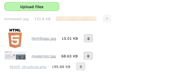 jquery file upload jQuery File Upload   Multiple File Upload Plugin for jQuery