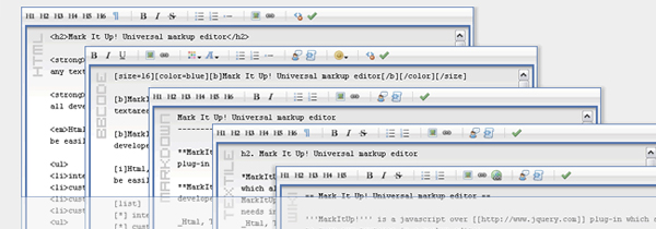 markitup 22 Time Saving jQuery Development Plugins