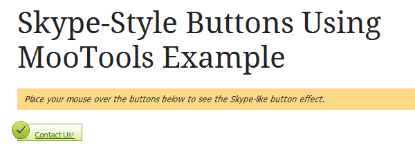 skype button 30 All Time Greatest MooTools Plugins