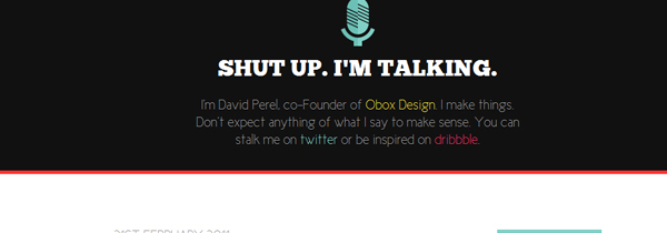 14 davidperel 35 Stunning HTML5 Standards Compliant Tumblr Themes