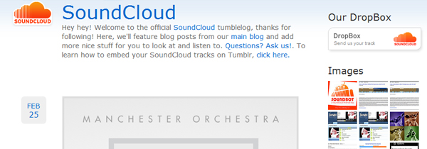 18 soundcloud 35 Stunning HTML5 Standards Compliant Tumblr Themes