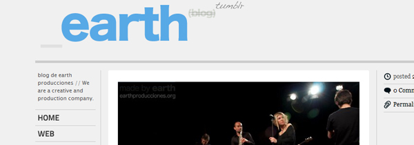 24 atearth 35 Stunning HTML5 Standards Compliant Tumblr Themes