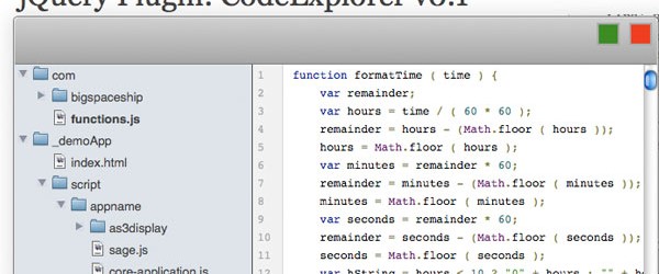 codeexplorer 600x250 CodeExplorer   Amazing jQuery Plugin For Displays Folder Structure