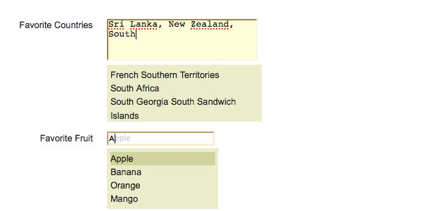 smartautocomplete Smart AutoComplete   Flexible Autocomplete Plugin for jQuery