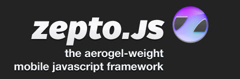 zepto js Mobile Frameworks to Create Mobile Applications
