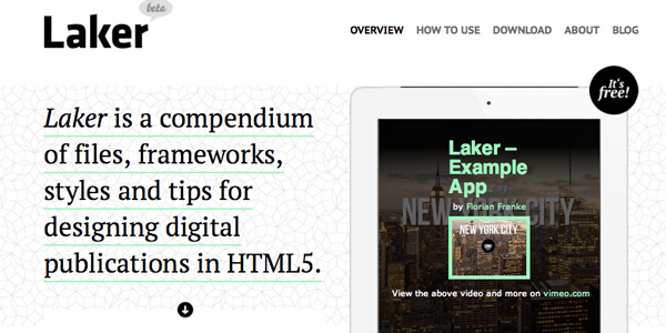 laker Laker   Create Digital Publications With HTML5 And Convert To iOS Apps