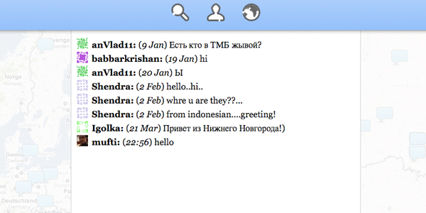 mapchat Opensource Map based CouchDB Chat For Your Site 