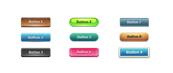 psd buttons Free Slick Modern Buttons PSD
