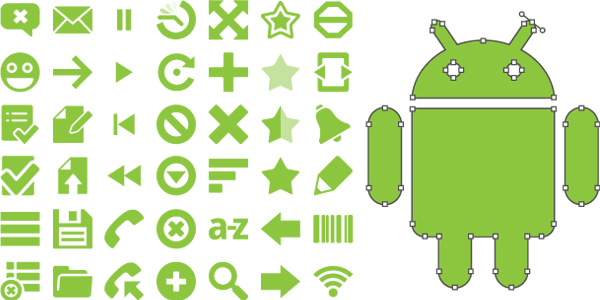 android icon vector Native Android Icons In Vector 