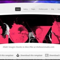 3 200x200 21 Free HTML5 and CSS3 Corporate & Folio Templates