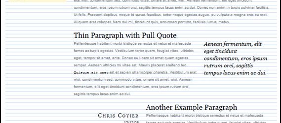 111 569x250 A Quaintly Designed CSS Typographic Grid