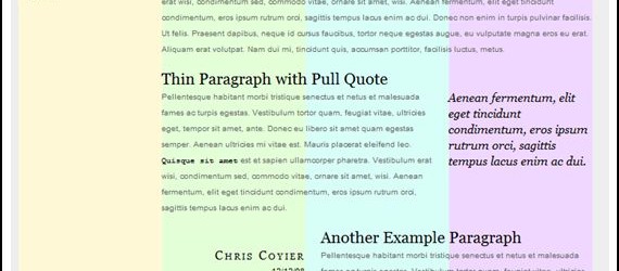 210 570x250 A Quaintly Designed CSS Typographic Grid