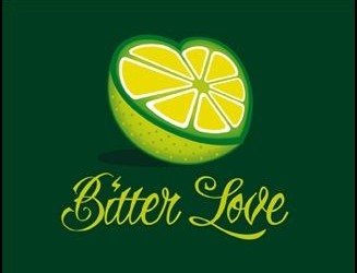 Bitter Love 327x250 30+ Creative Heart Logos
