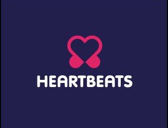 Heartbeats 327x250 30+ Creative Heart Logos