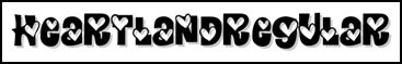 Heartland Regular More of the Best Valentine Fonts