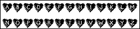 KR Scribble heart More of the Best Valentine Fonts