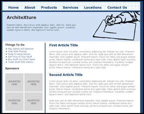 ArchiteXture 40 Free HTML5 and CSS Templates