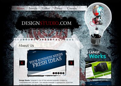 Design Studio 40 Free HTML5 and CSS Templates