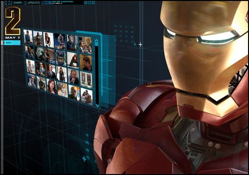 Iron Man 2 20 Movie Sites That Can Inspire Your Design 