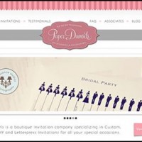 Paper Damsels 200x200 30 Inspiring Vintage Web Designs