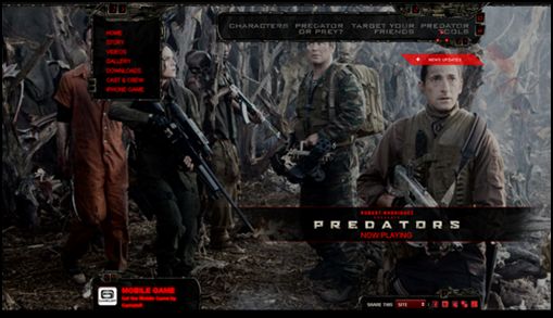Predators 20 Movie Sites That Can Inspire Your Design 