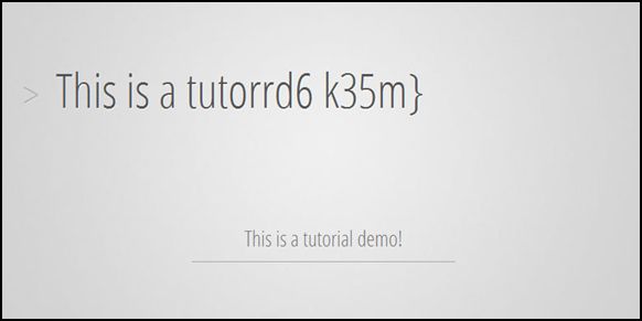 Shuffle letters effect 3 Awesome jQuery Text Animation Plugins