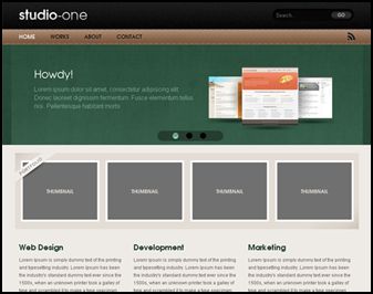 Studio One 40 Free HTML5 and CSS Templates