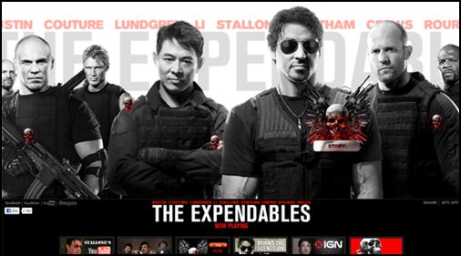 The Expendables 20 Movie Sites That Can Inspire Your Design 