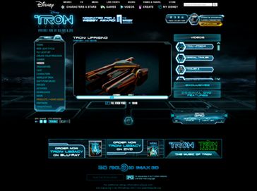 Tron 20 Movie Sites That Can Inspire Your Design 
