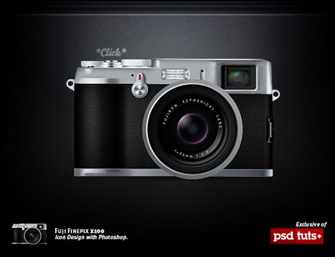 Camera Icon Creating a Detailed Camera Icon   