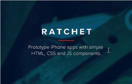 Ratchet1 Ratchet: A Nice Tool For Prototyping iOS Apps