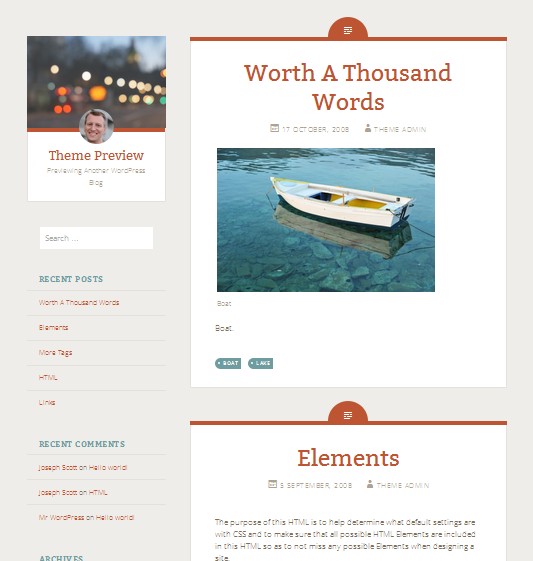 fictive-wordpress-template