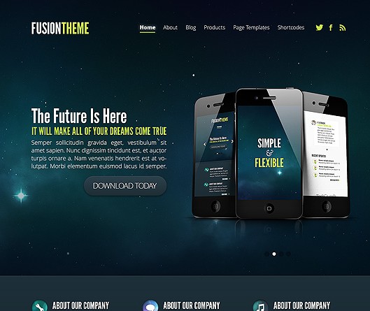 fusion-wordpress-theme