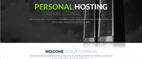 Hosting Provider WordPress Theme
